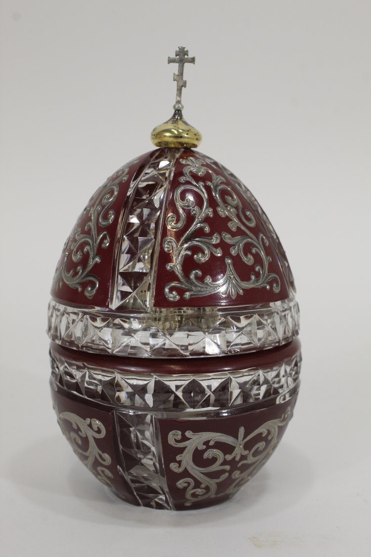 Theo Faberge St Vladimir Egg St Petersburg Collection (1 of 11)
