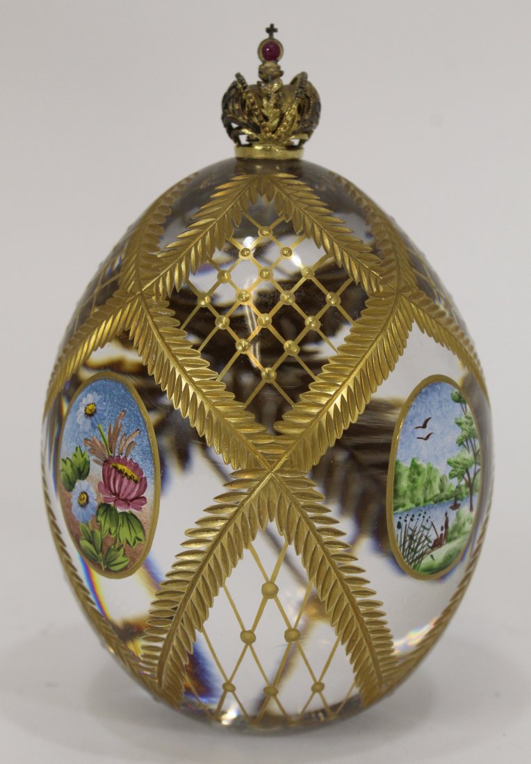 Faberge Four Seasons Egg St Petersburg Collection (1 of 13)