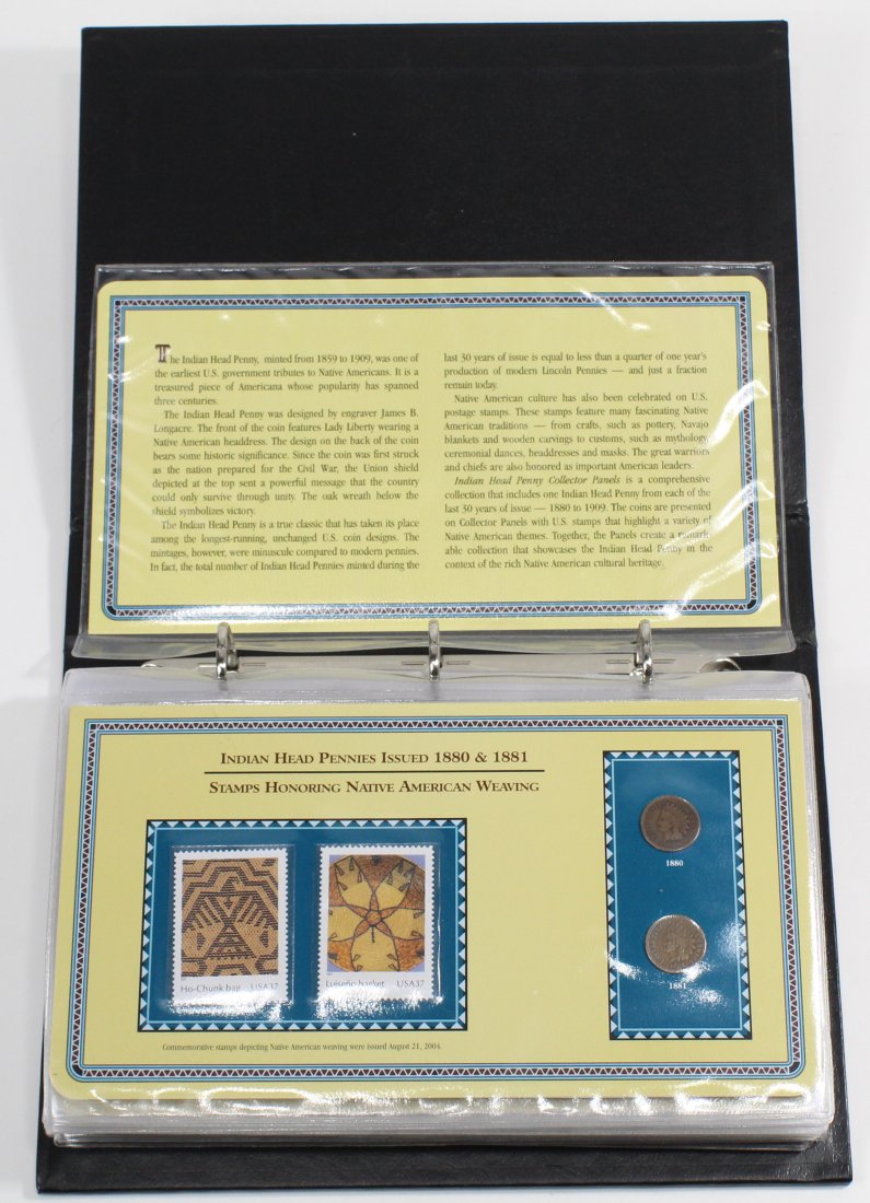 Postal Commemorative Society Indian Head Penny Collection (1 of 7)