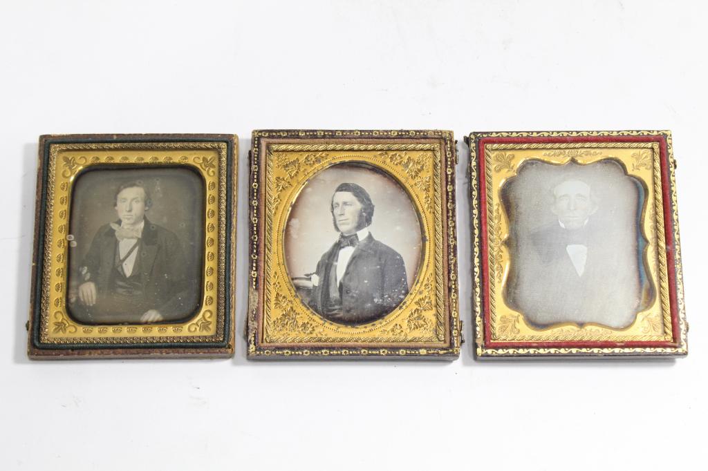 Antique Daguerreotype Portraits of Men (1 of 5)