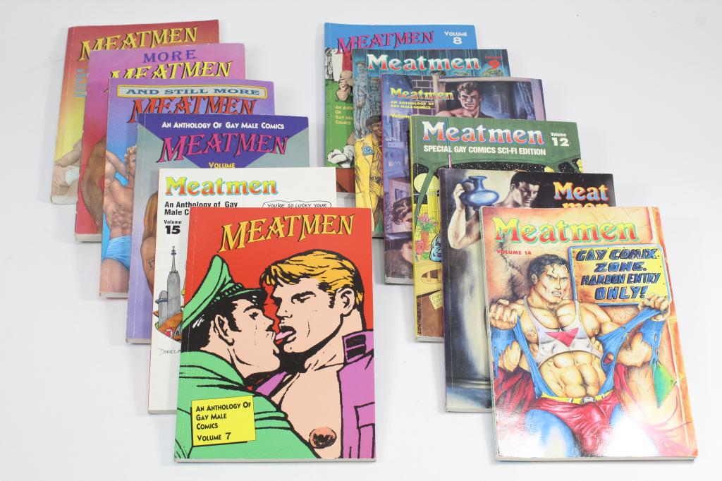 Vintage 1980's 1990's Gay Male Comic Books (1 of 9)