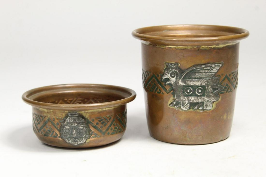 Apollo Studios INCA Copper Desk Cup Holders (1 of 6)