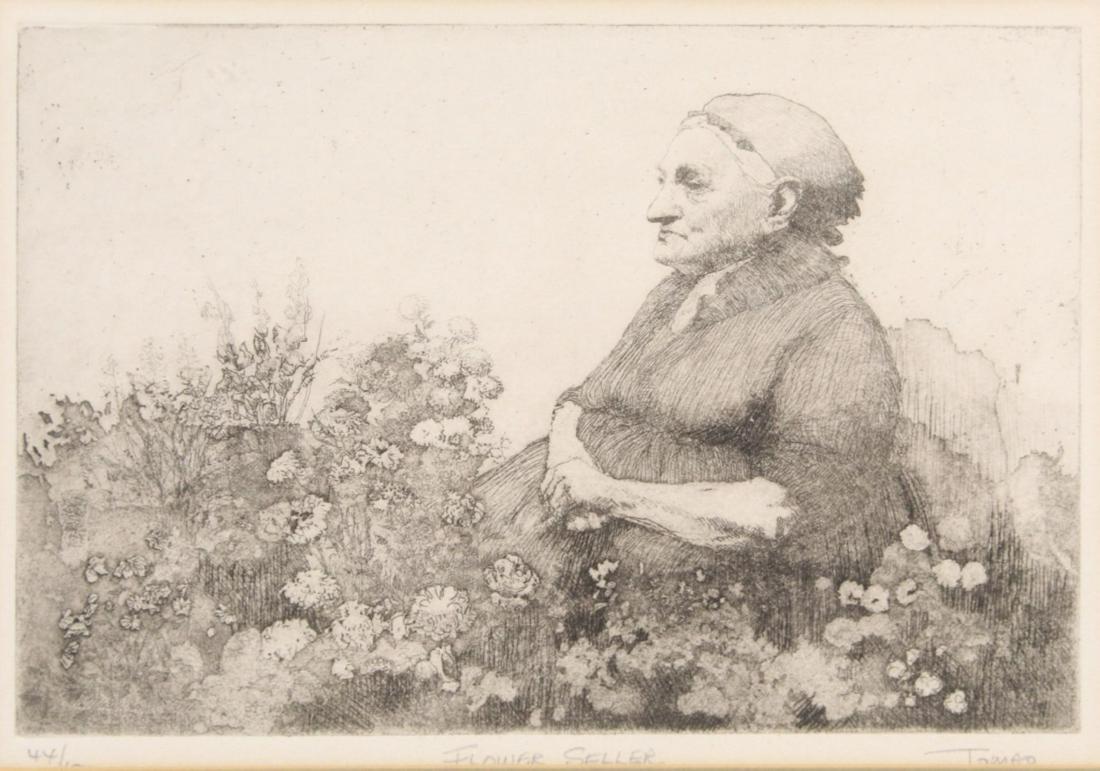 Jennie Tomao-Bragg (1934-2011) Etching (1 of 7)