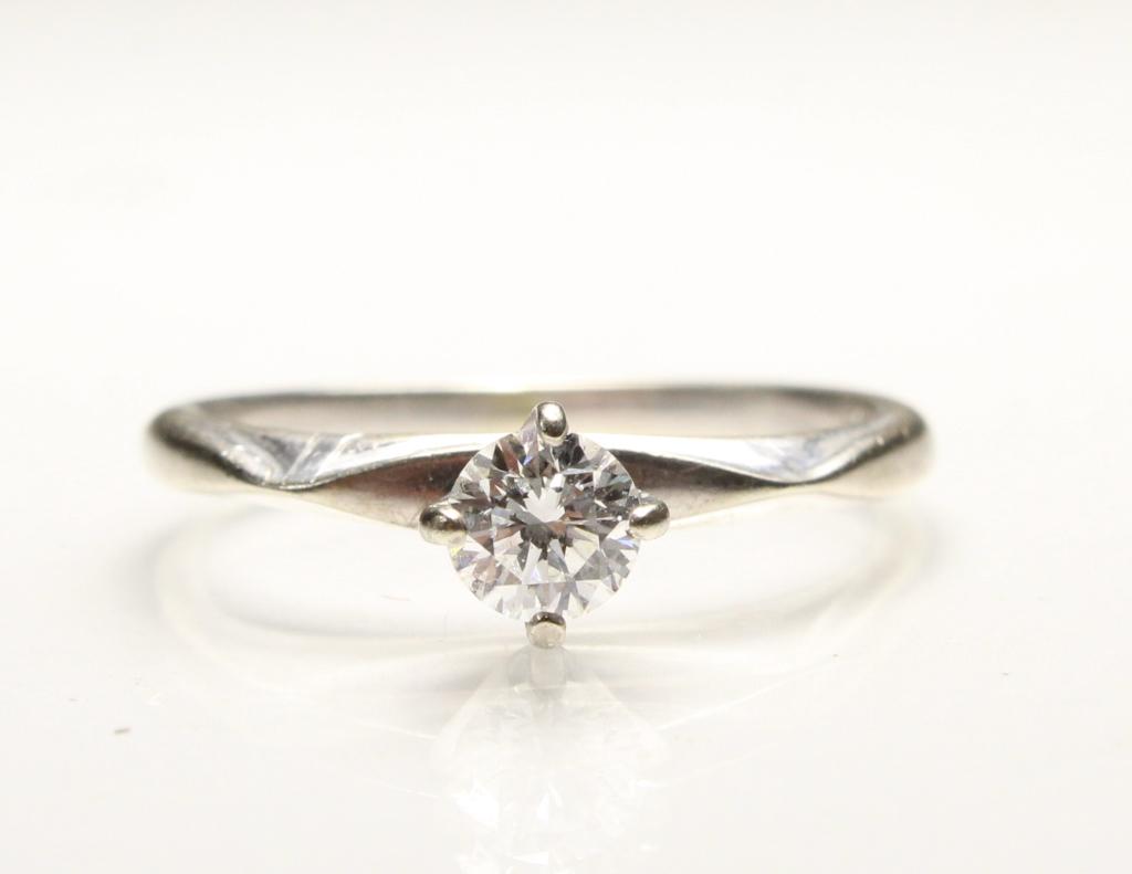 14K White Gold & Diamond Ring (1 of 6)