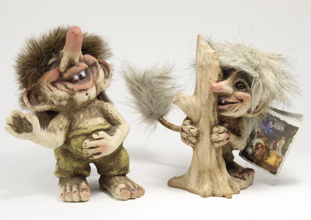 Norway NyForm Troll Dolls 174 & 241 (1 of 9)