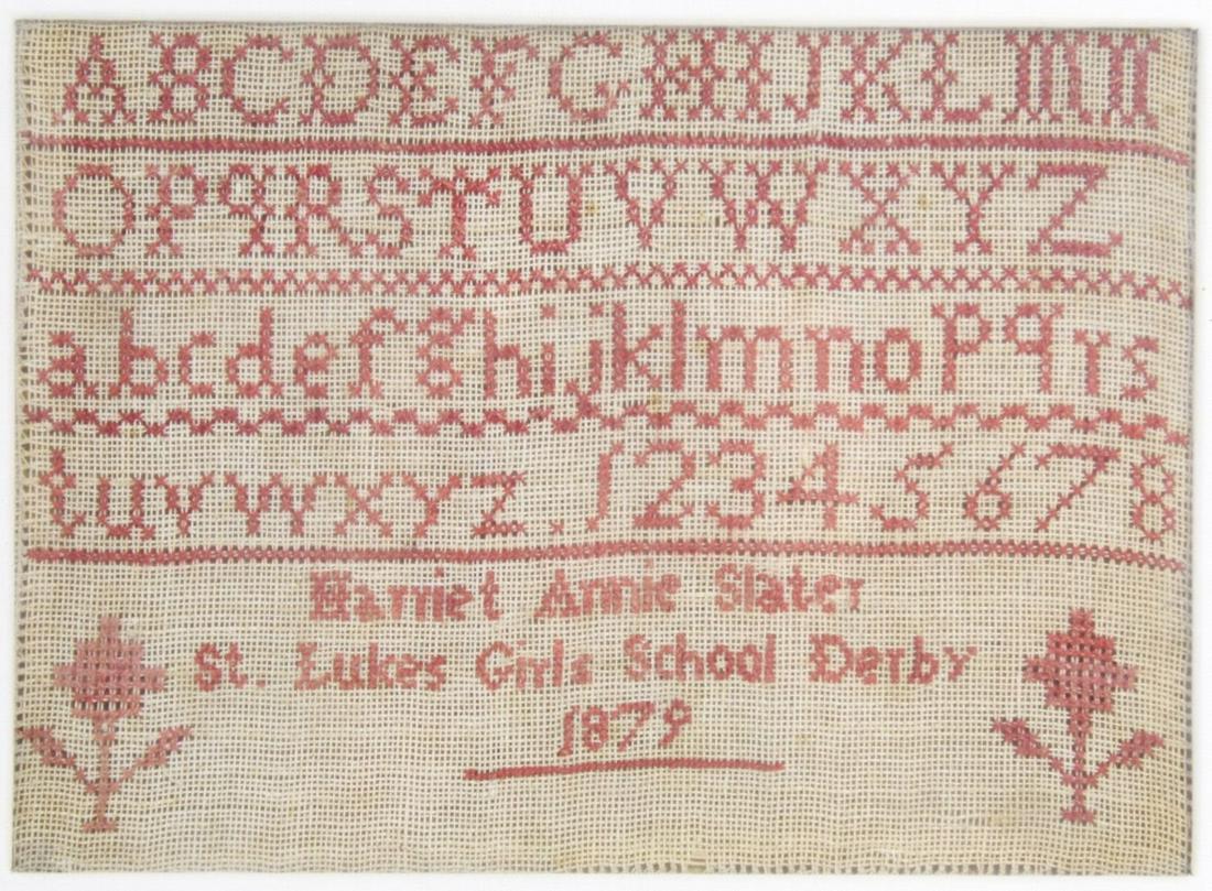 Antique 1879 Sampler (1 of 6)