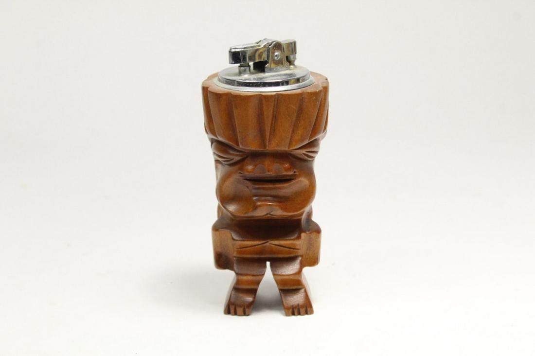 Vintage Tiki Cigarette Lighter (1 of 6)