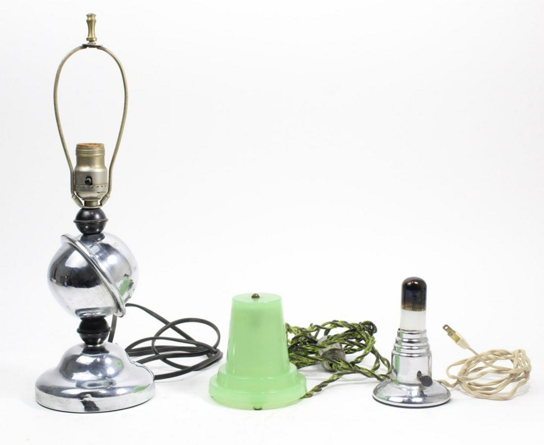 Vintage Art Deco Lamp and Nightlights (1 of 10)