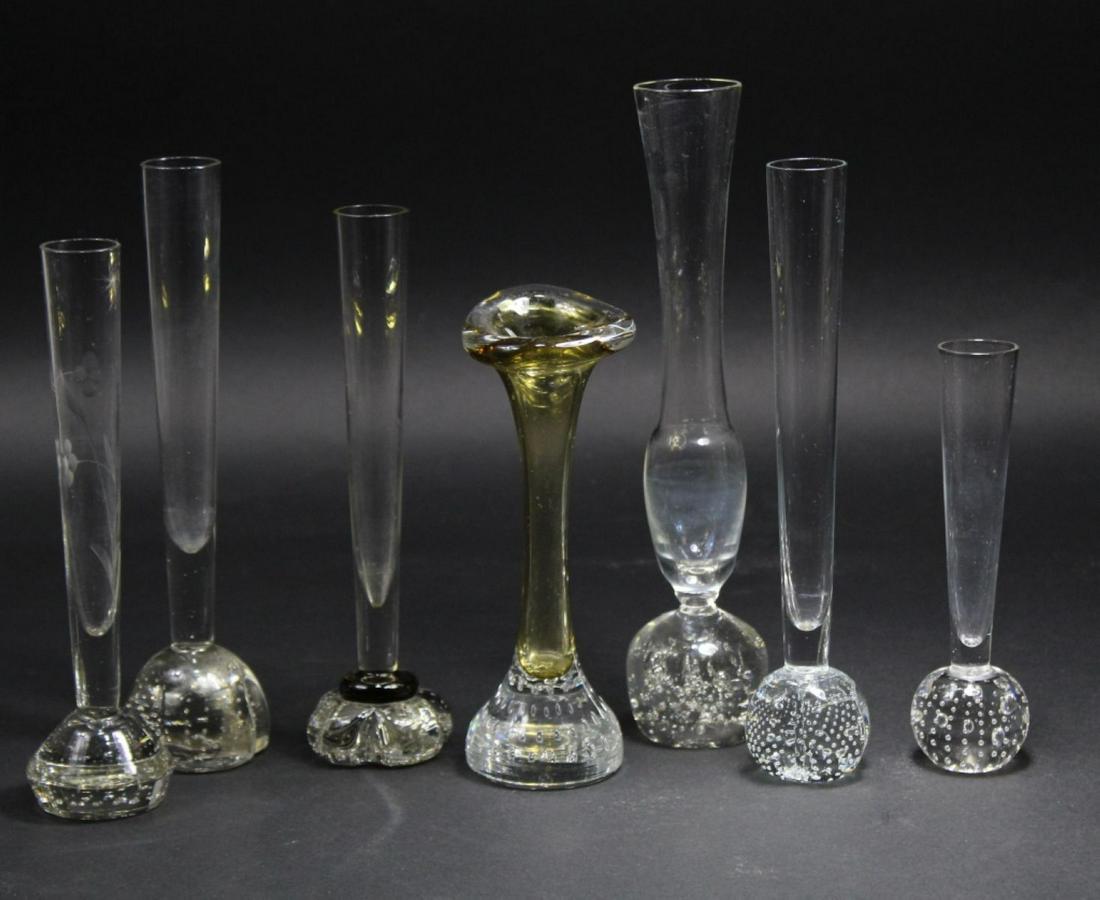 Mid Century Scandinavian Bubble Bud Vases (1 of 7)
