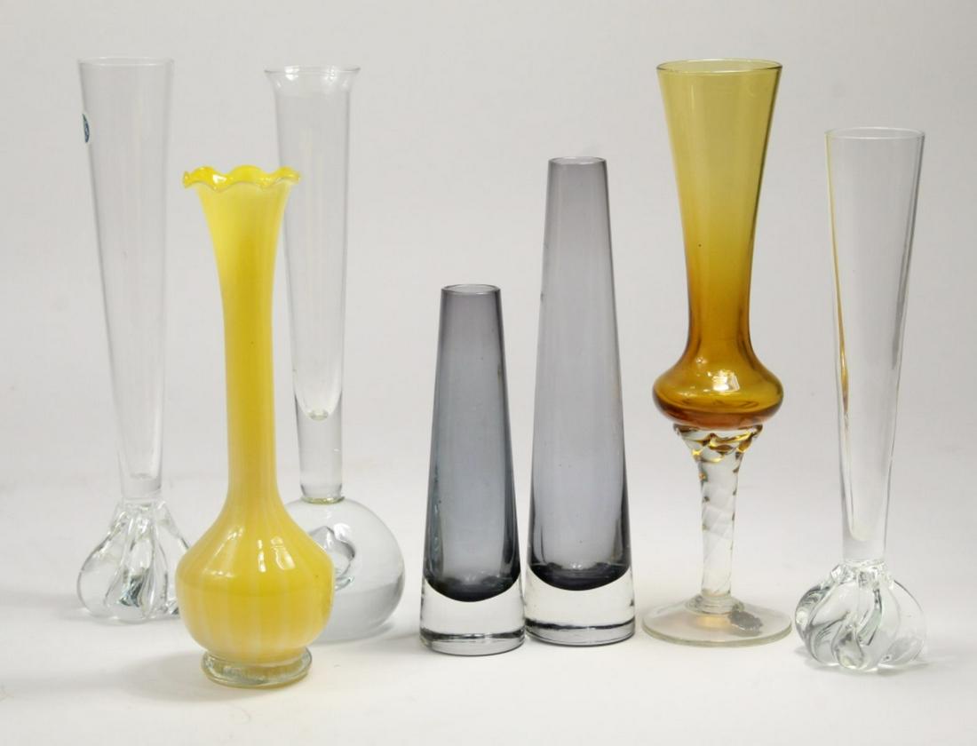 Mid Century Scandinavian / Italian Bud Vases (1 of 5)