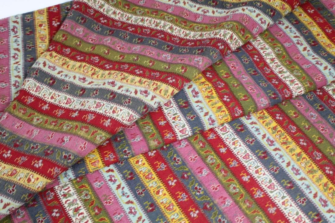 Antique Jacquard Loomed Wool Paisley Scarf (1 of 8)