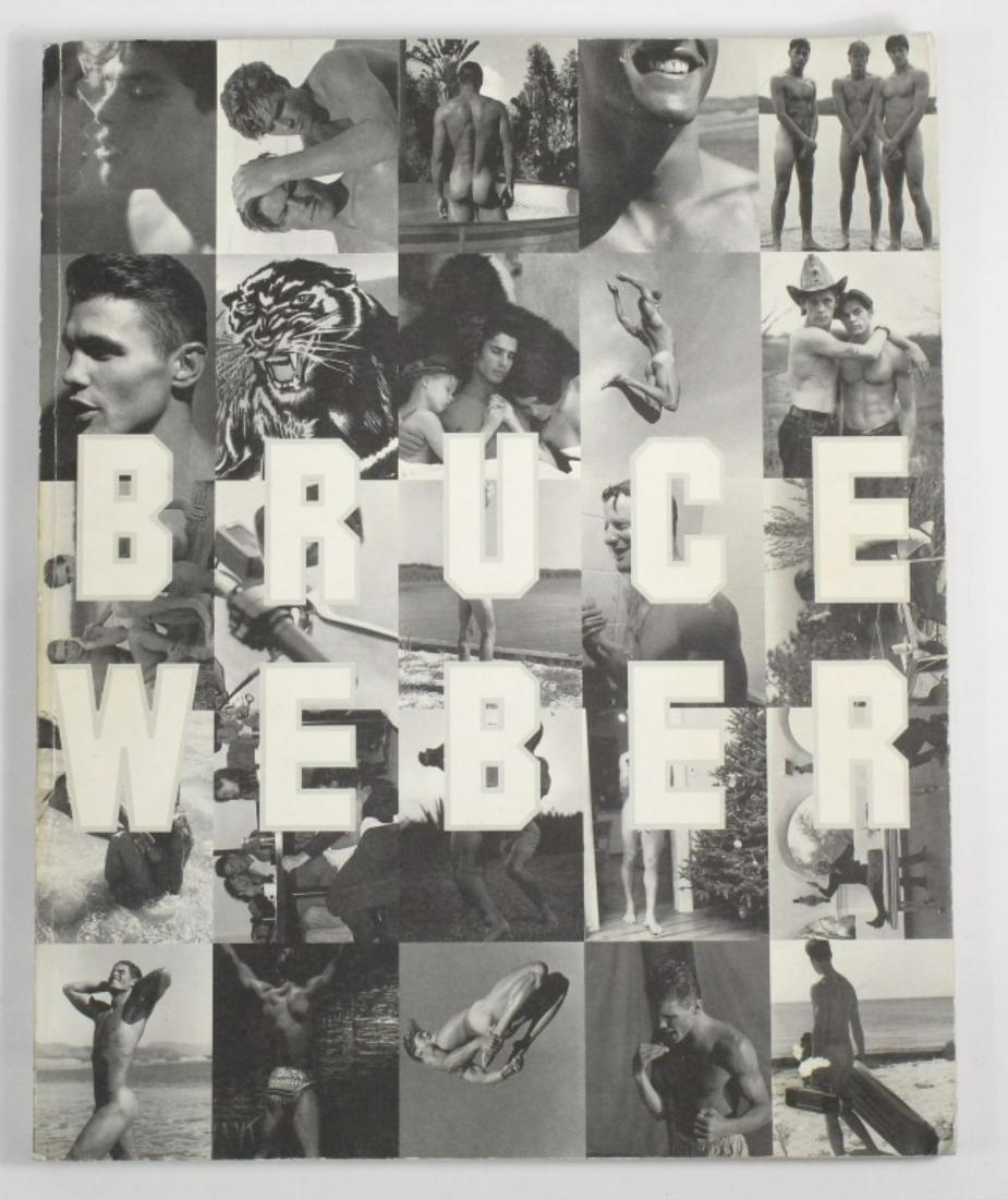 An Exhibition by Bruce Weber at Fahey / Klein: Paperback with fold out covers. Published by Taro Kaneda, Tokyo. First edition second printing, 1991. Good condition; shelf wear, etc. 12" x 9.75".