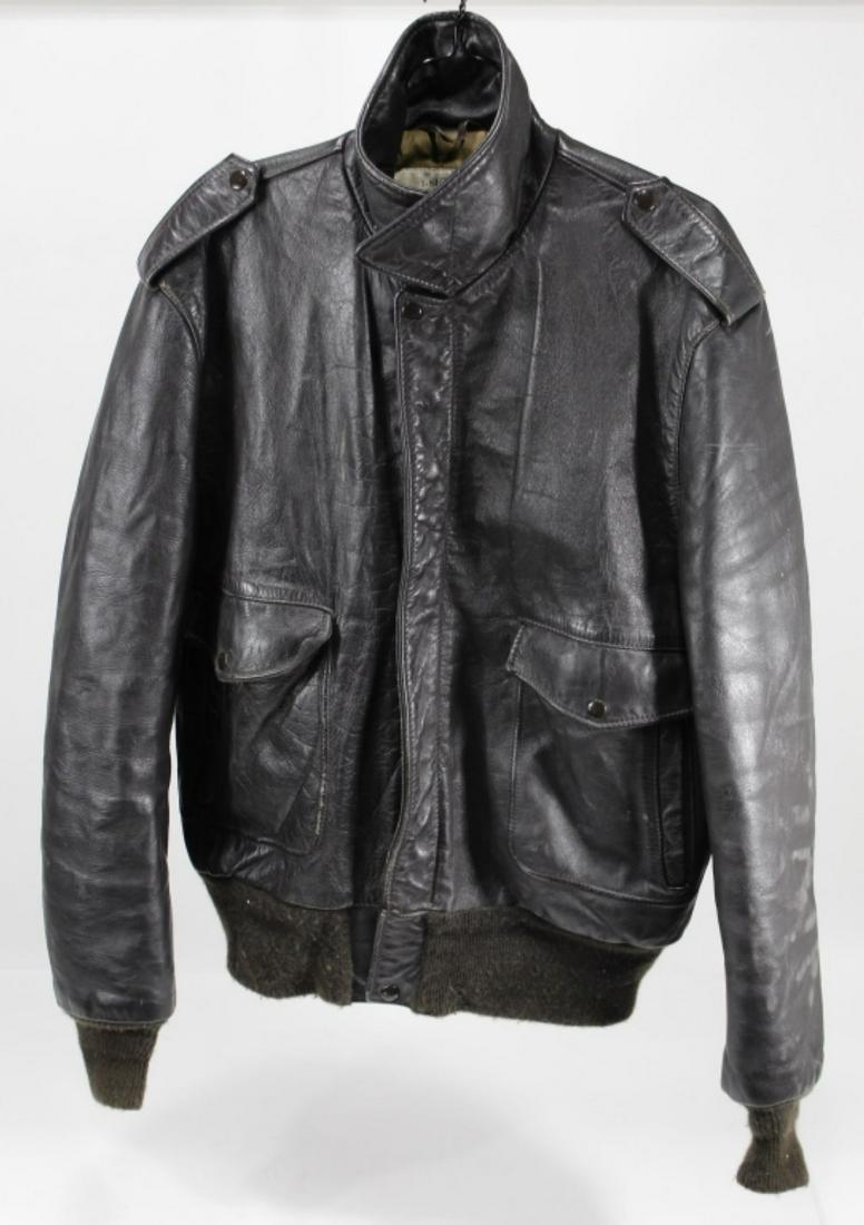 Leather Schott Flight Bomber Jacket USAF Vintage (1 of 13)