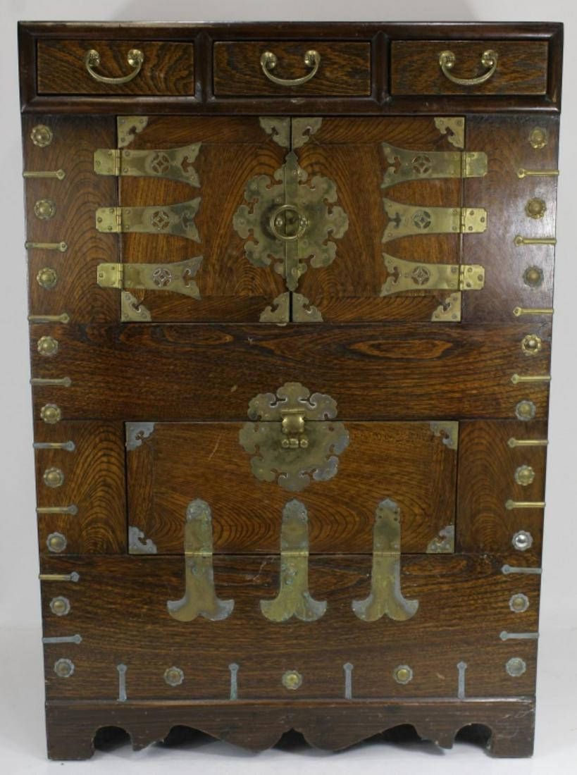 Korean / Chinese Wood Chest Mar 12, 2023 District Auction in WA