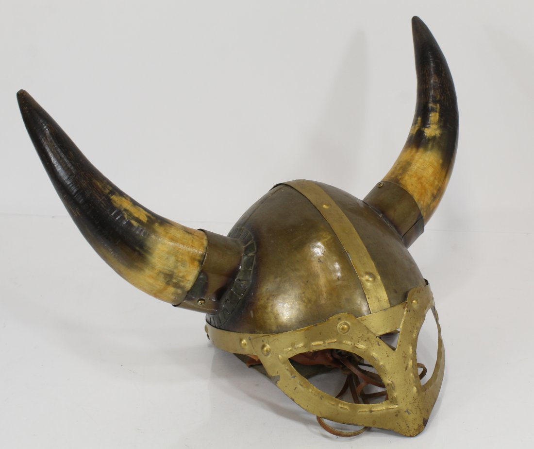 Viking Horn Metal Helmet by Hapadaca WA (1 of 10)