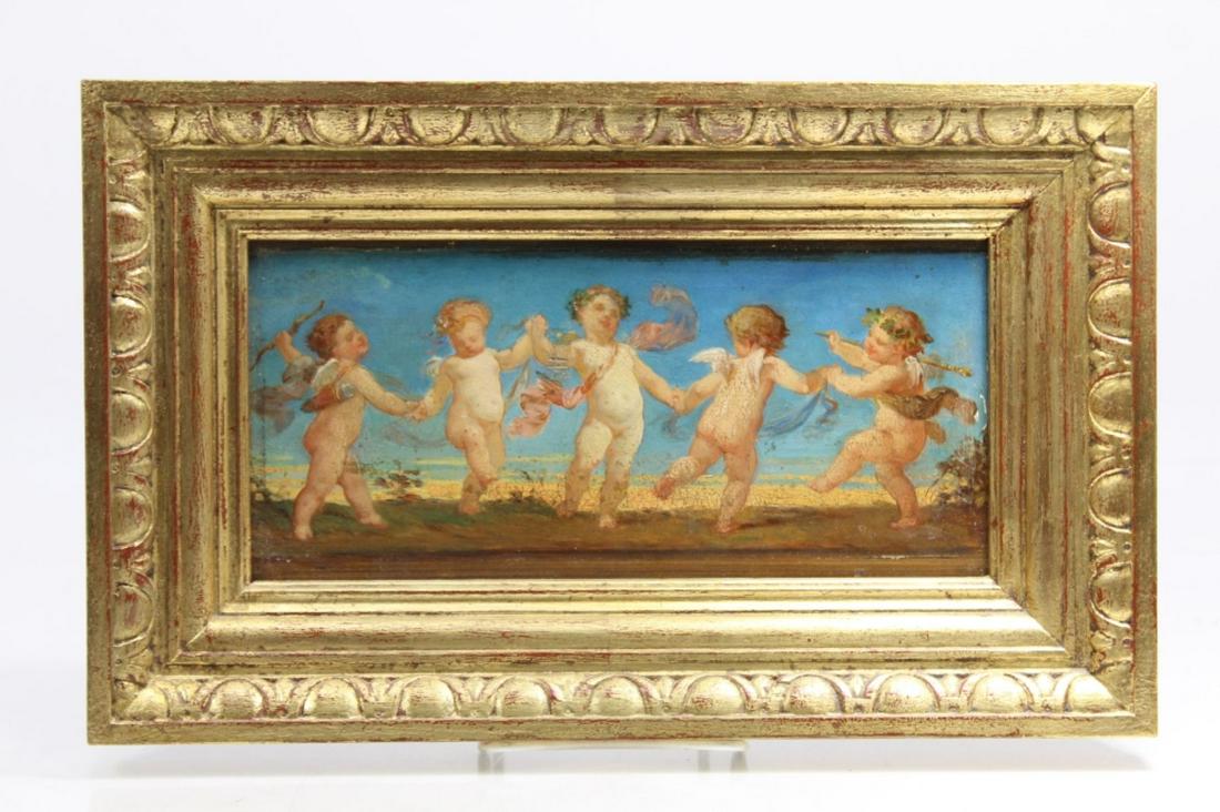 Italian Renaissance Style Cherub / Putti Painting (1 of 8)