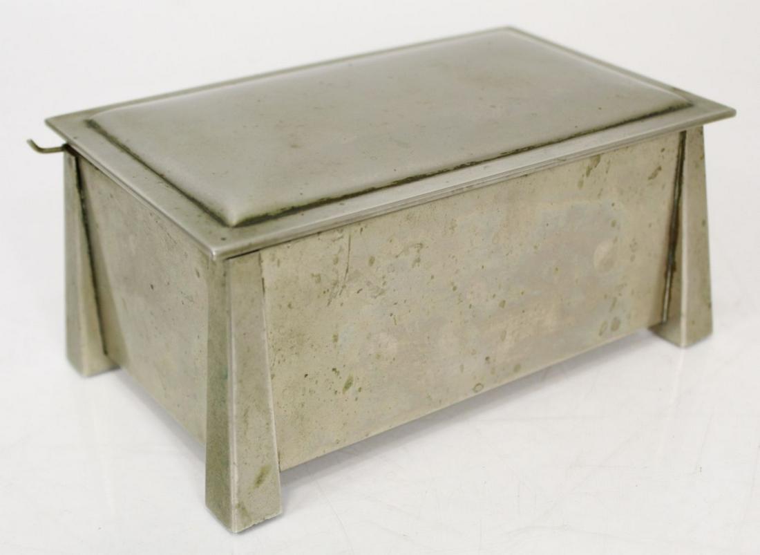 Fatima Cigarette Nickle Silver Casket Box (1 of 6)