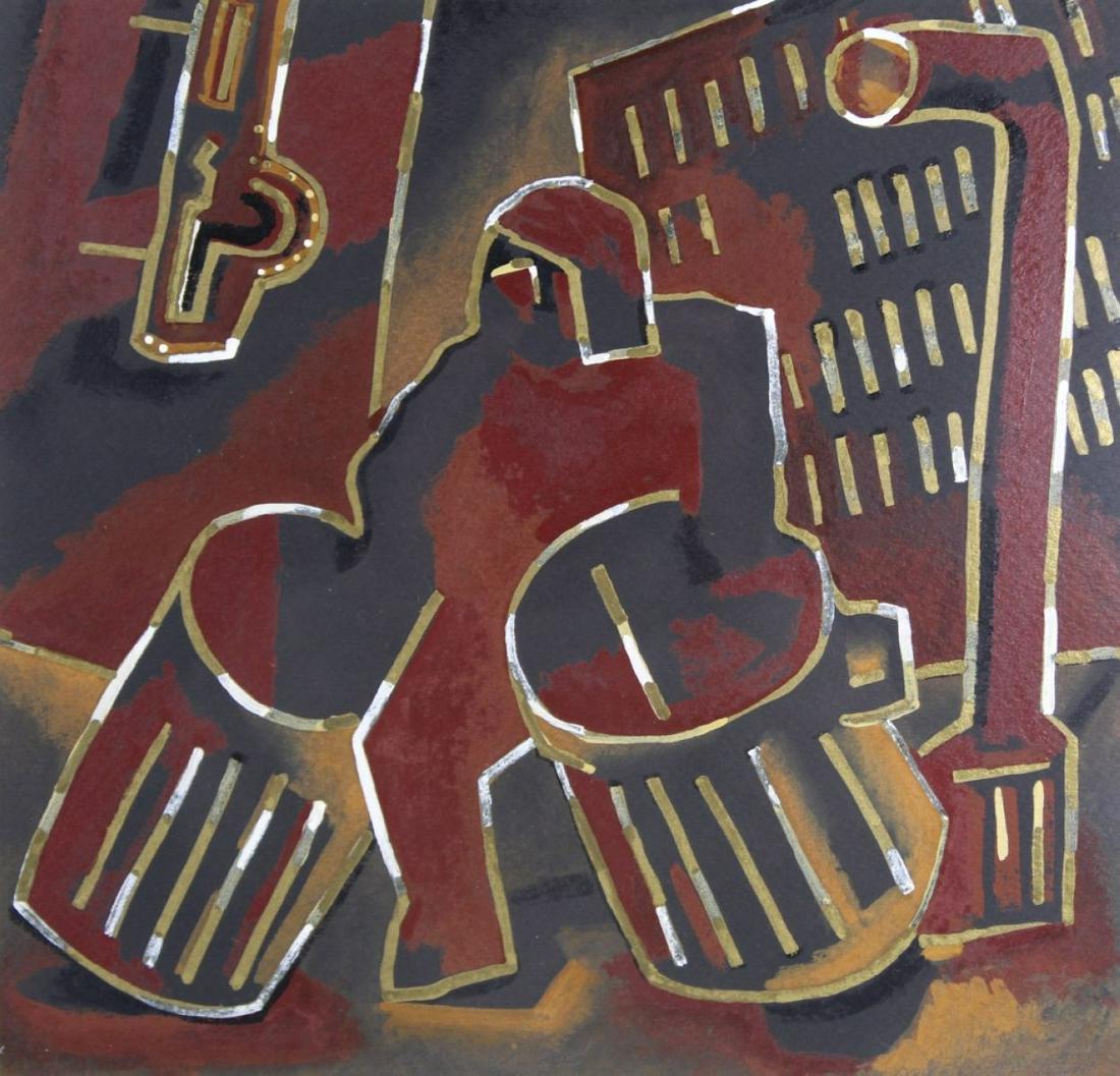 John Moilanen "Scenic Downtown Seattle" Gouche (1 of 4)