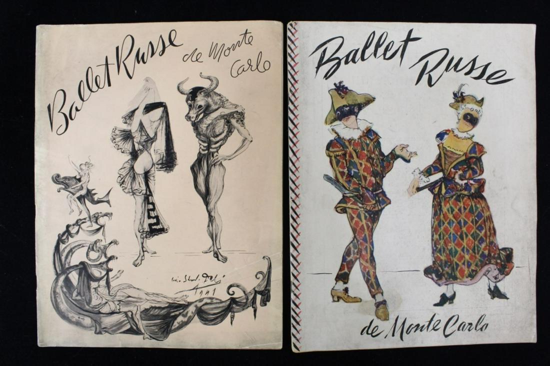 Ballet Russe de Monte Carlo Programs Dali Covers (1 of 19)