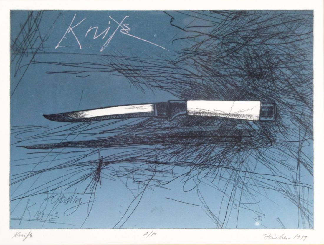 John Fincher Artist Proof Color Etching 1977 (1 of 5)