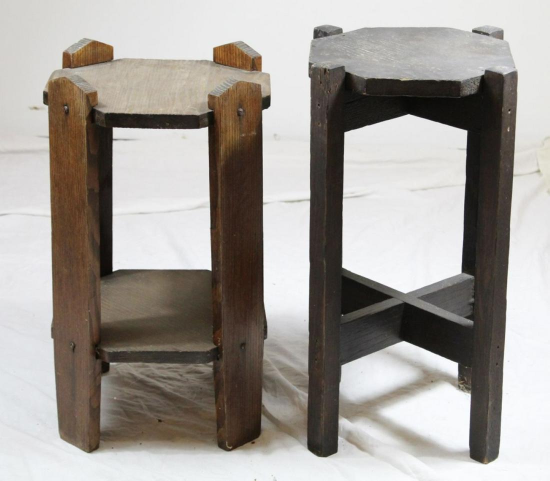 Two Mission / Arts & Crafts Small Side Tables (1 of 6)