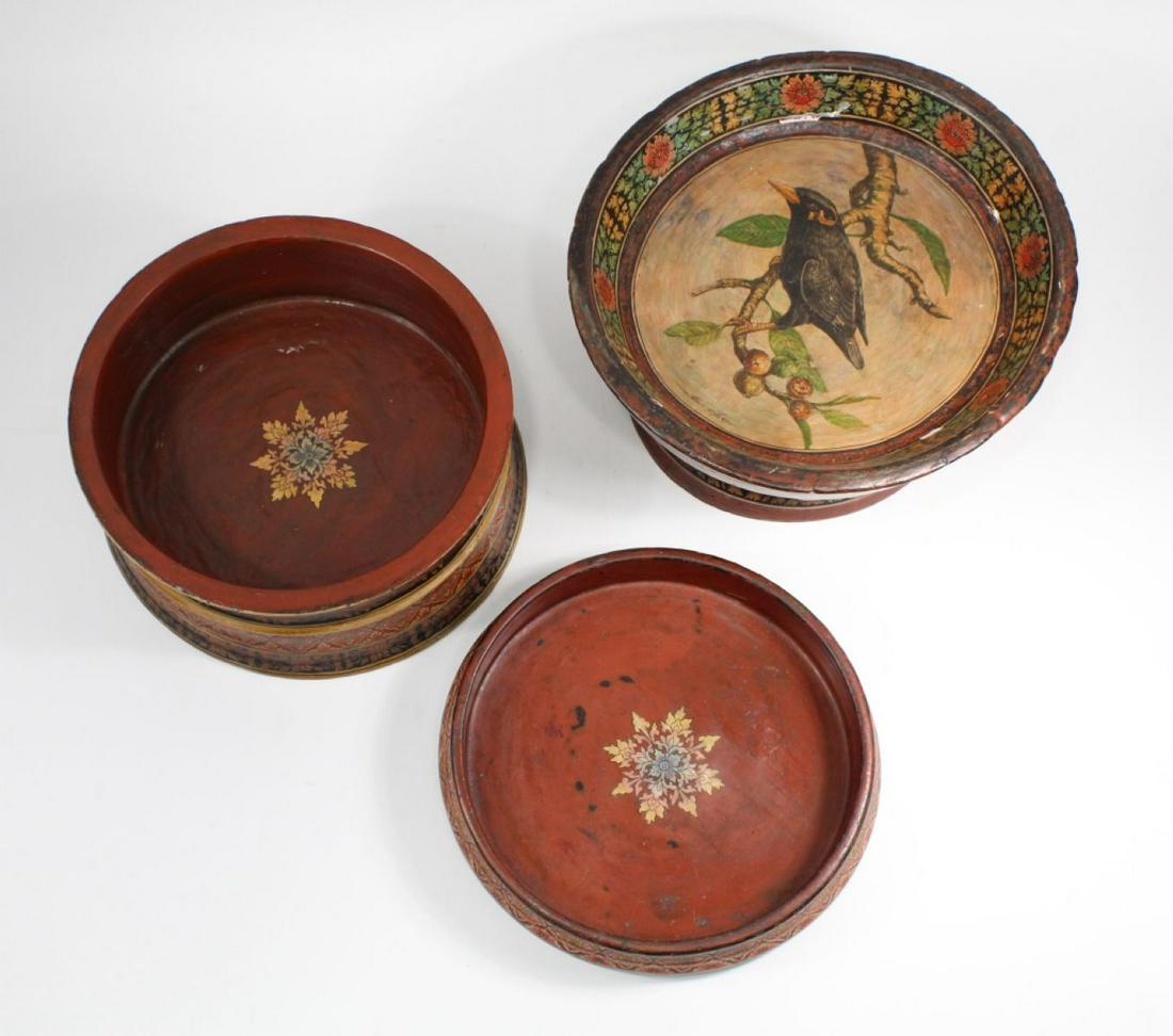 3pc Betel Nut Lidded Box and Tray (1 of 10)
