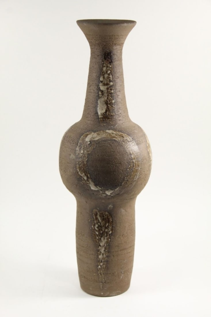 Mid Century Tall Art Pottery Vase (1 of 6)