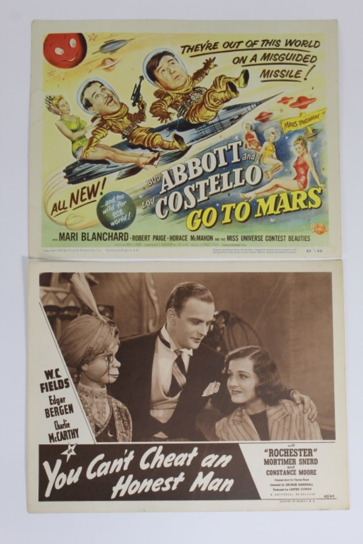 Pair of Classic Movie Lobby Cards W.C. Fields (1 of 7)