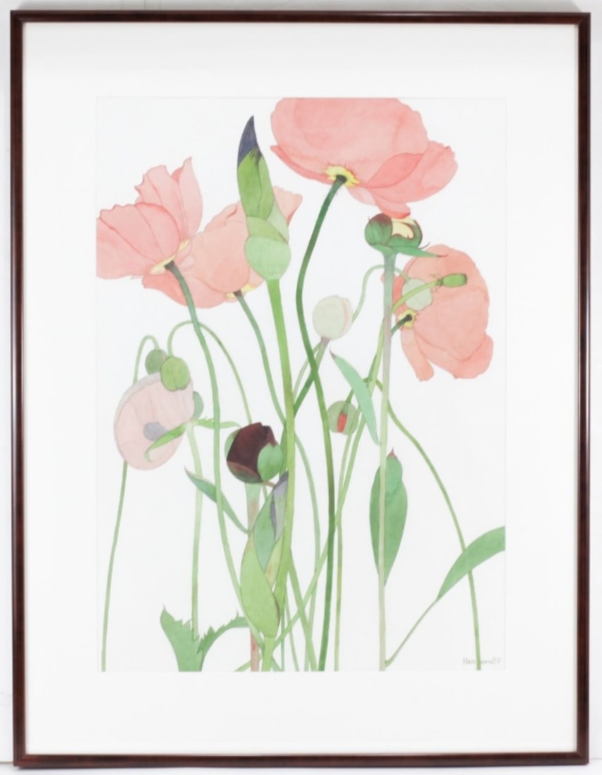 Art Hansen (1929 - 2017) Watercolor on Paper (1 of 5)