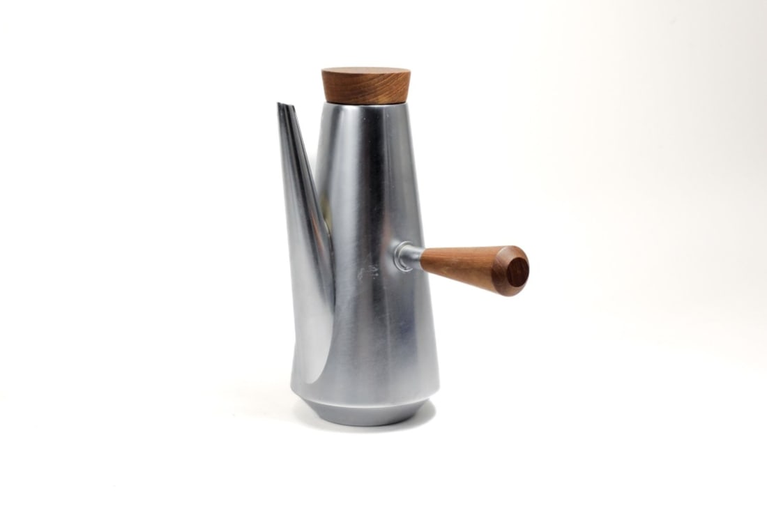 Kalmar Italian Side Handled Stainless Coffee Pot (1 of 7)