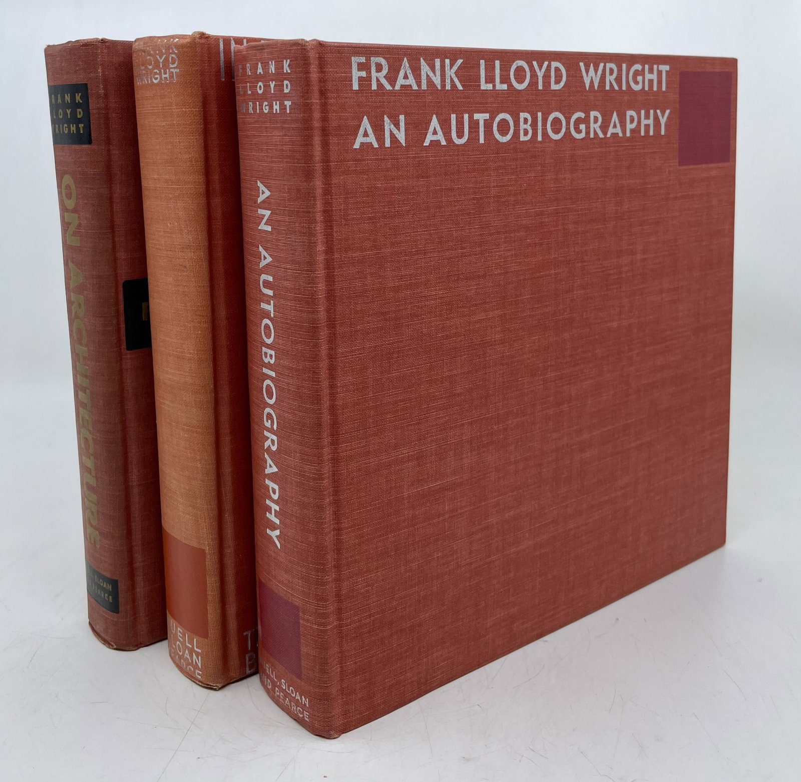 3pc Frank Lloyd Wright Books, 1941-1943 (1 of 11)