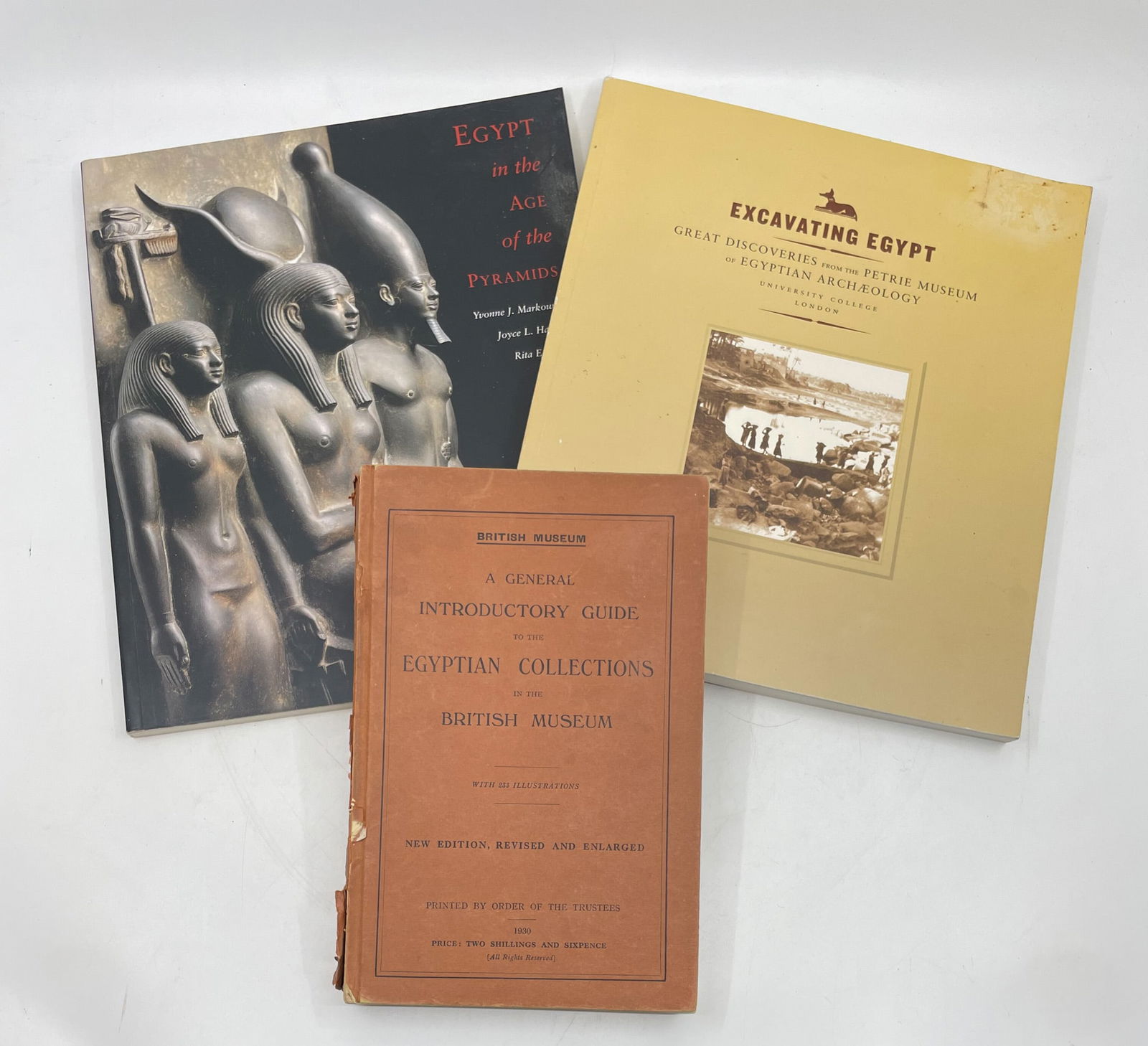 3pc Softcover Books on Egyptology (1 of 4)