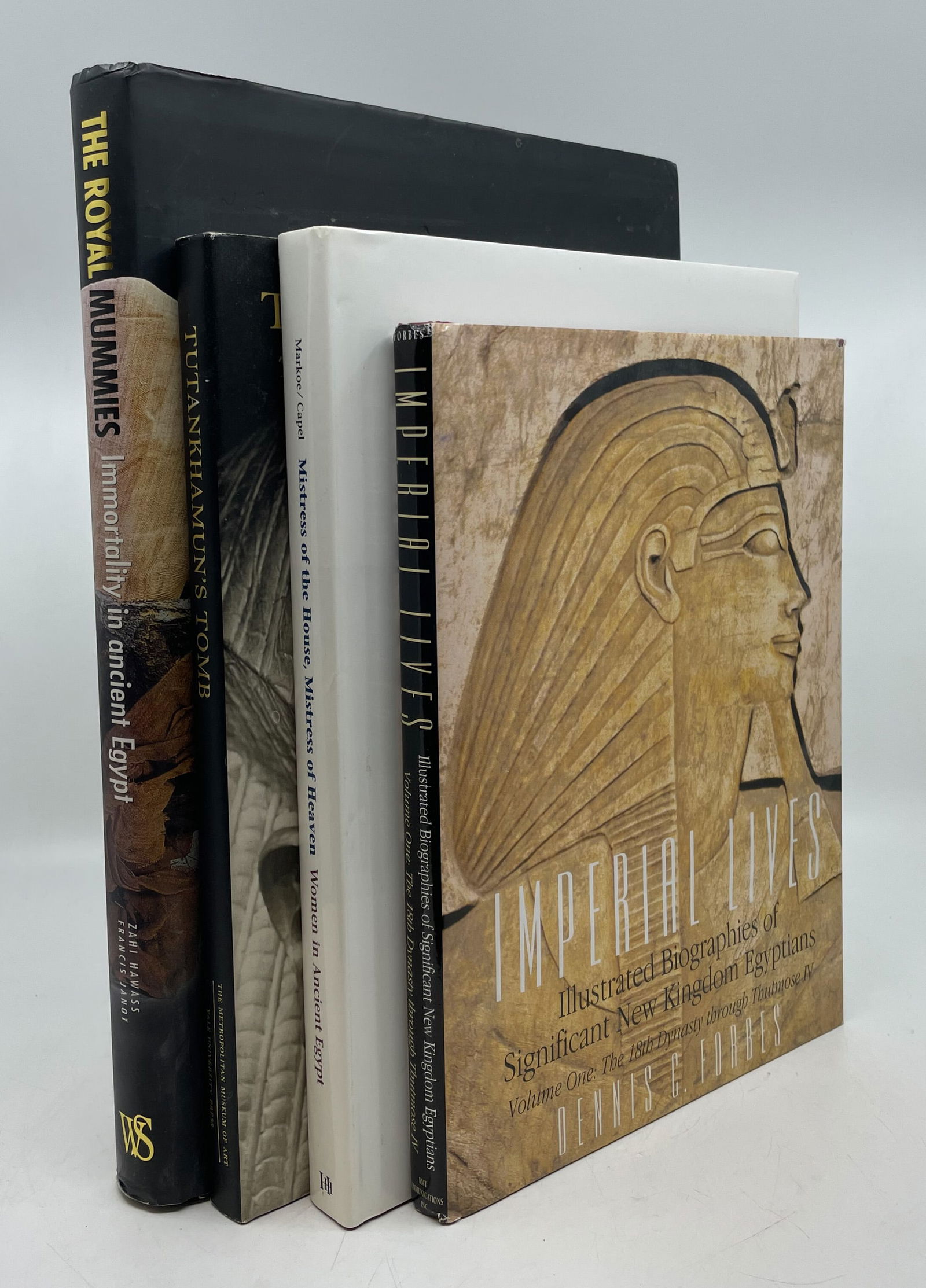 4pc Hardcover Egyptology Books (1 of 5)