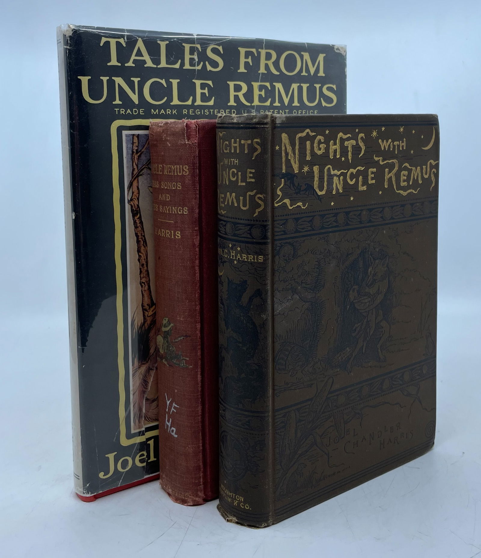 3pc Joel Chandler Harris "Uncle Remus" Books (1 of 12)