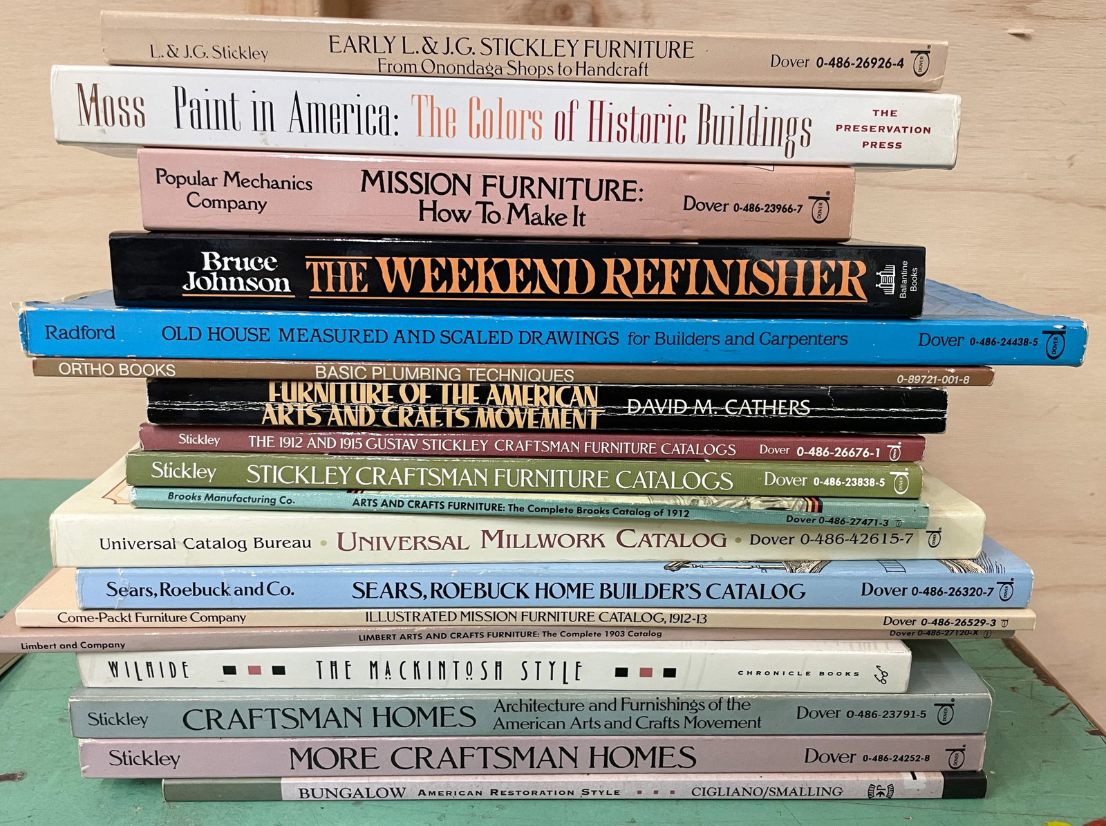 18pc Softcover Books on Arts & Crafts Topics (1 of 1)