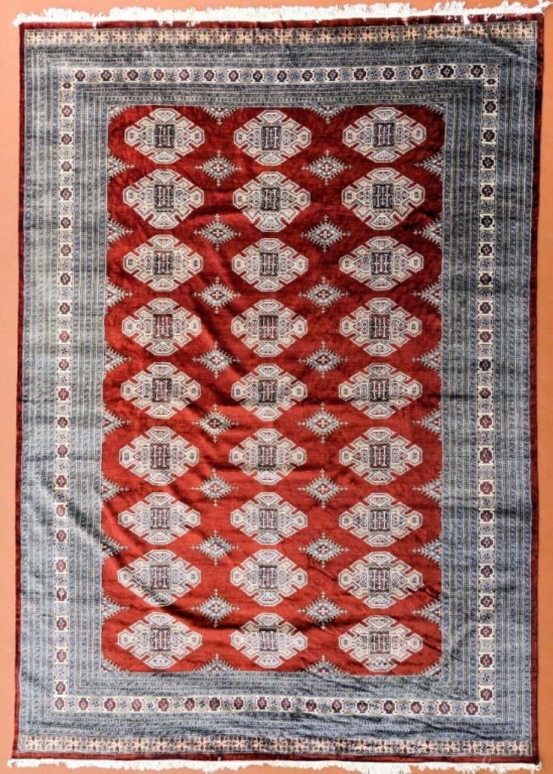 Hand Knotted Bokhara Rug (1 of 5)