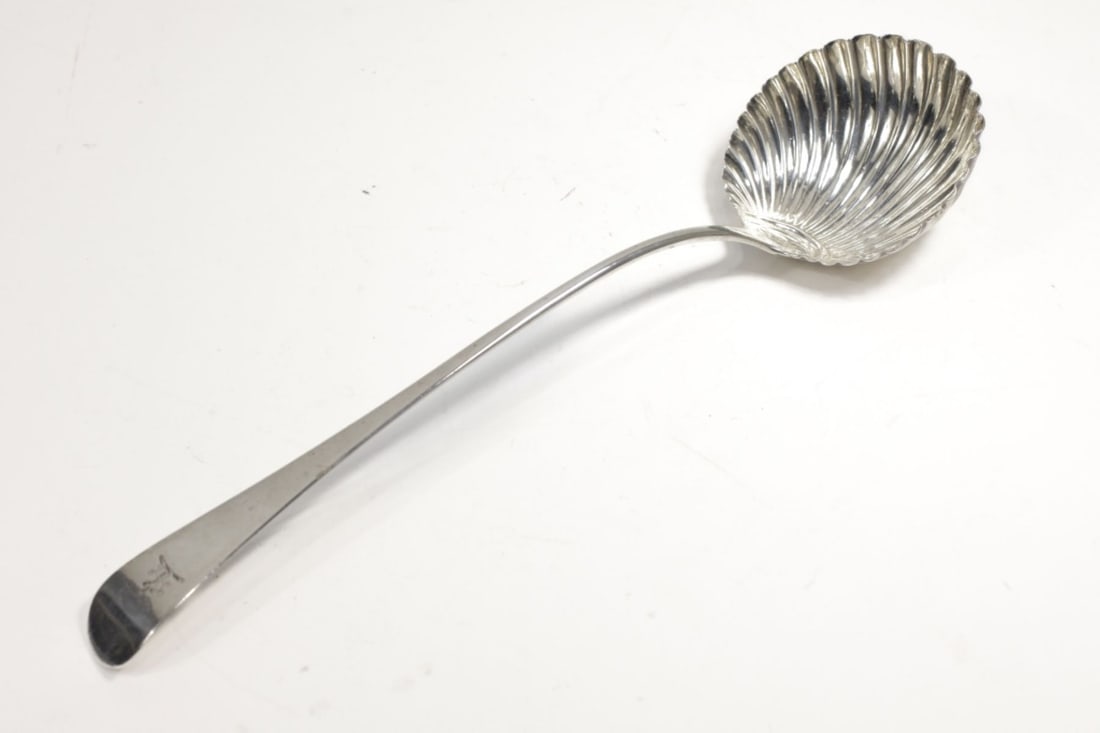 George III Silver Ladle by Elizabeth Tookey 1770 (1 of 6)