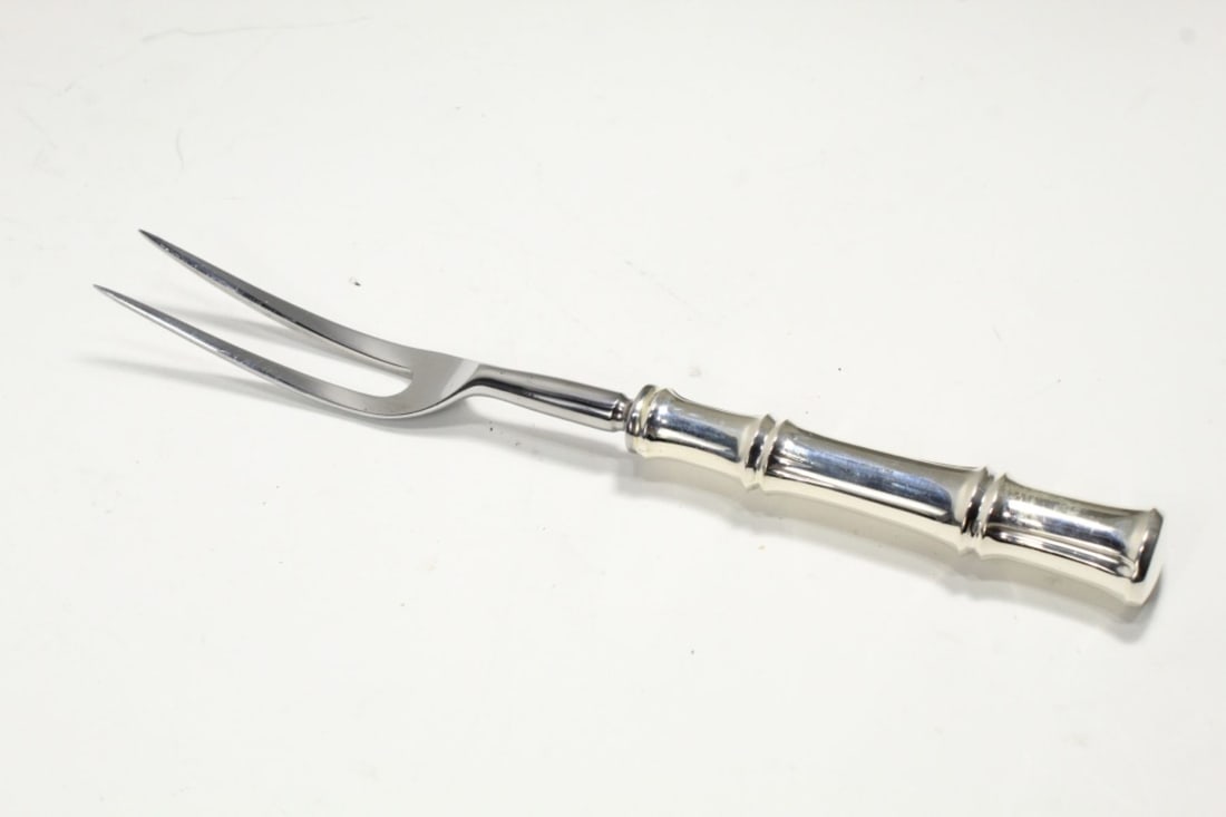 Tiffany & Co. Bamboo Large Carving Fork (1 of 6)