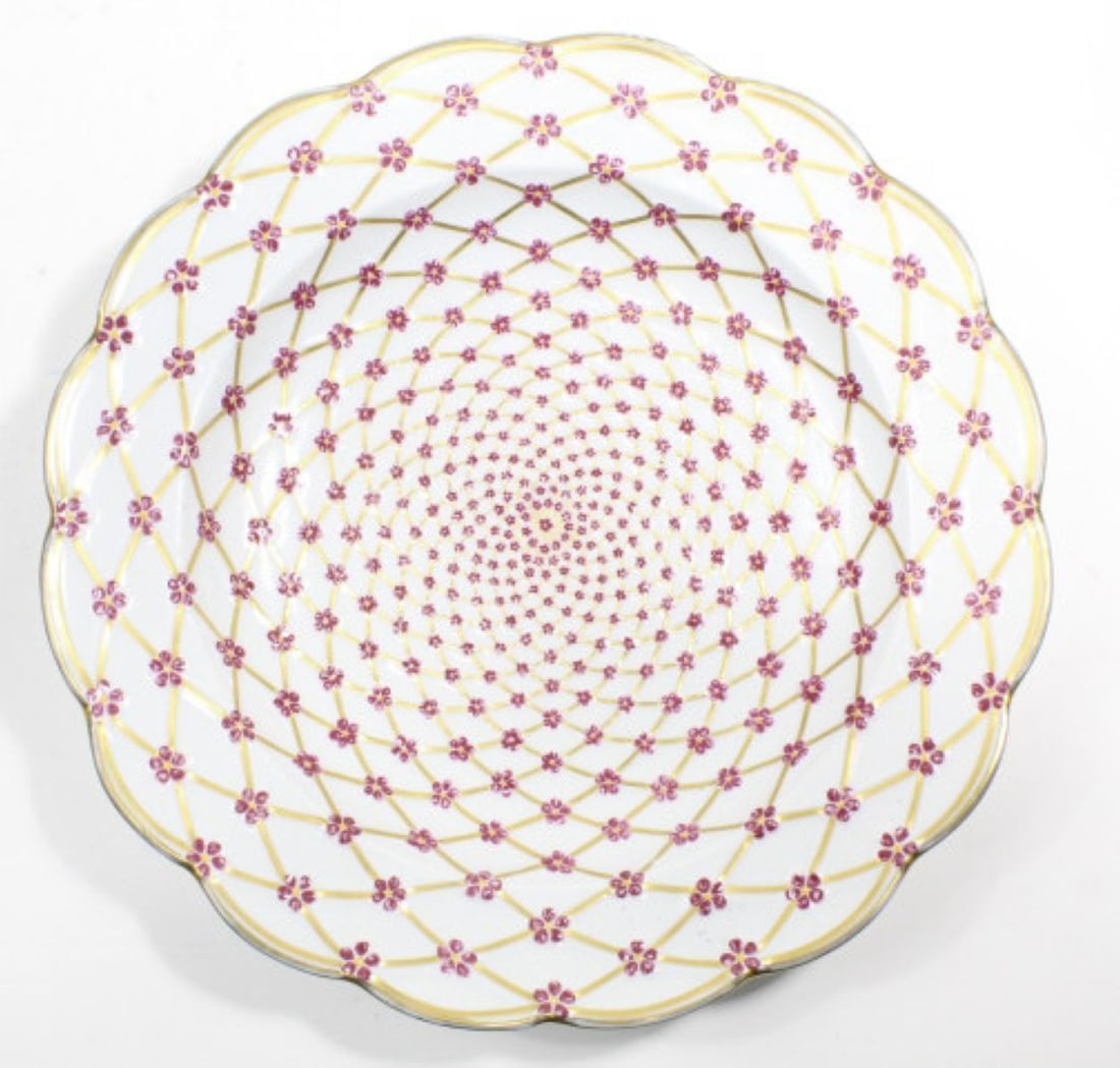 Limoges MMA Empress Elizabeth Porcelain Plate (1 of 6)