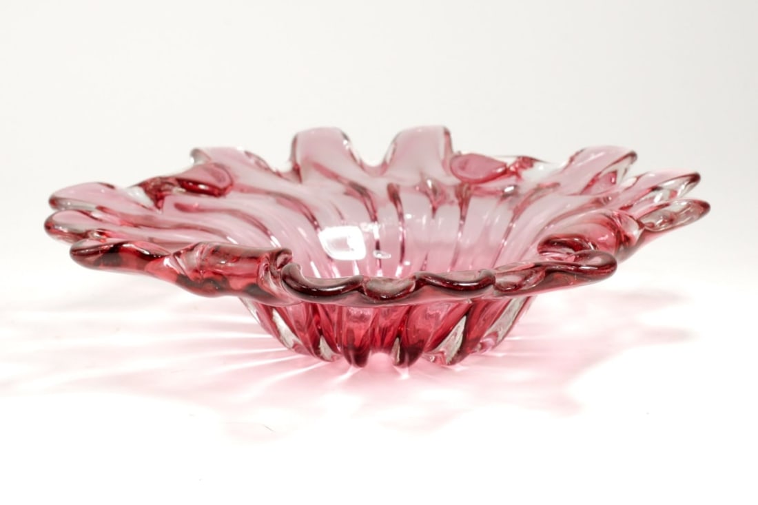 MCM Murano Glass  Archimedes Seguso Shell Bowl (1 of 5)