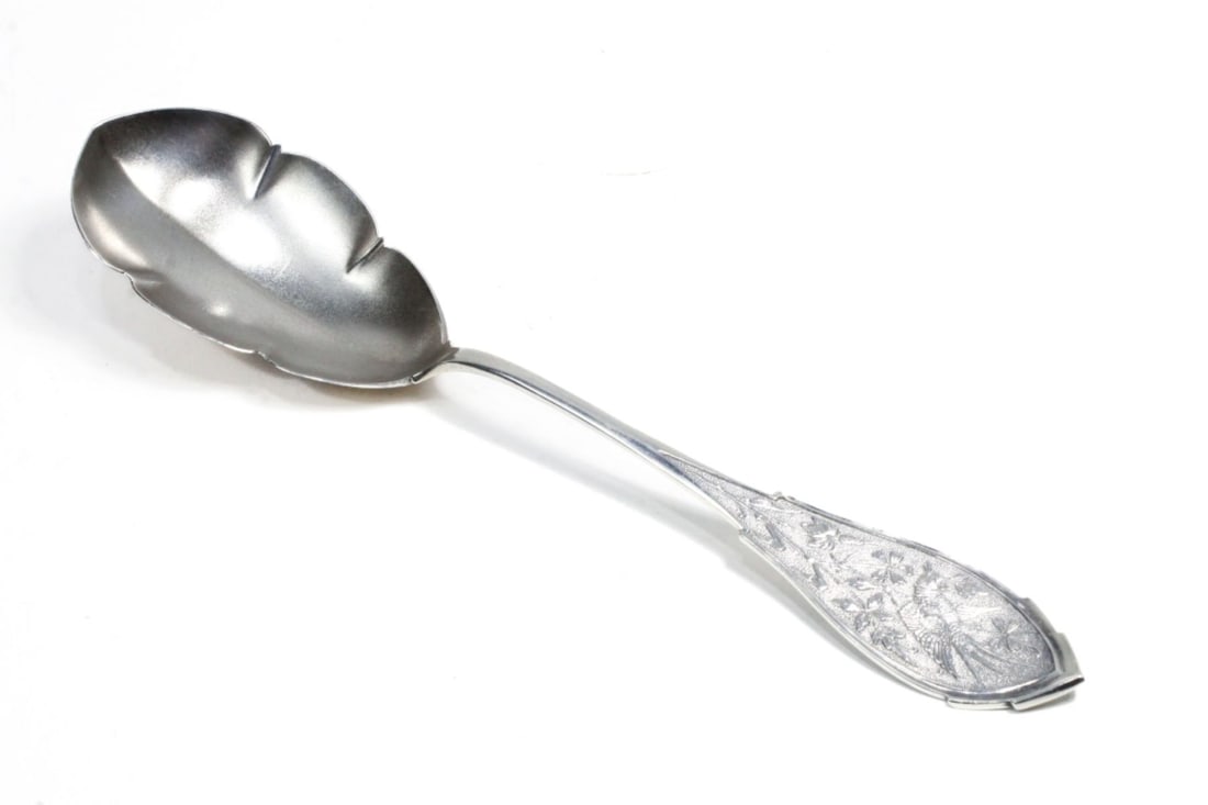 JAPANESE by Wood & Hughes Sterling Serving Spoon (1 of 6)