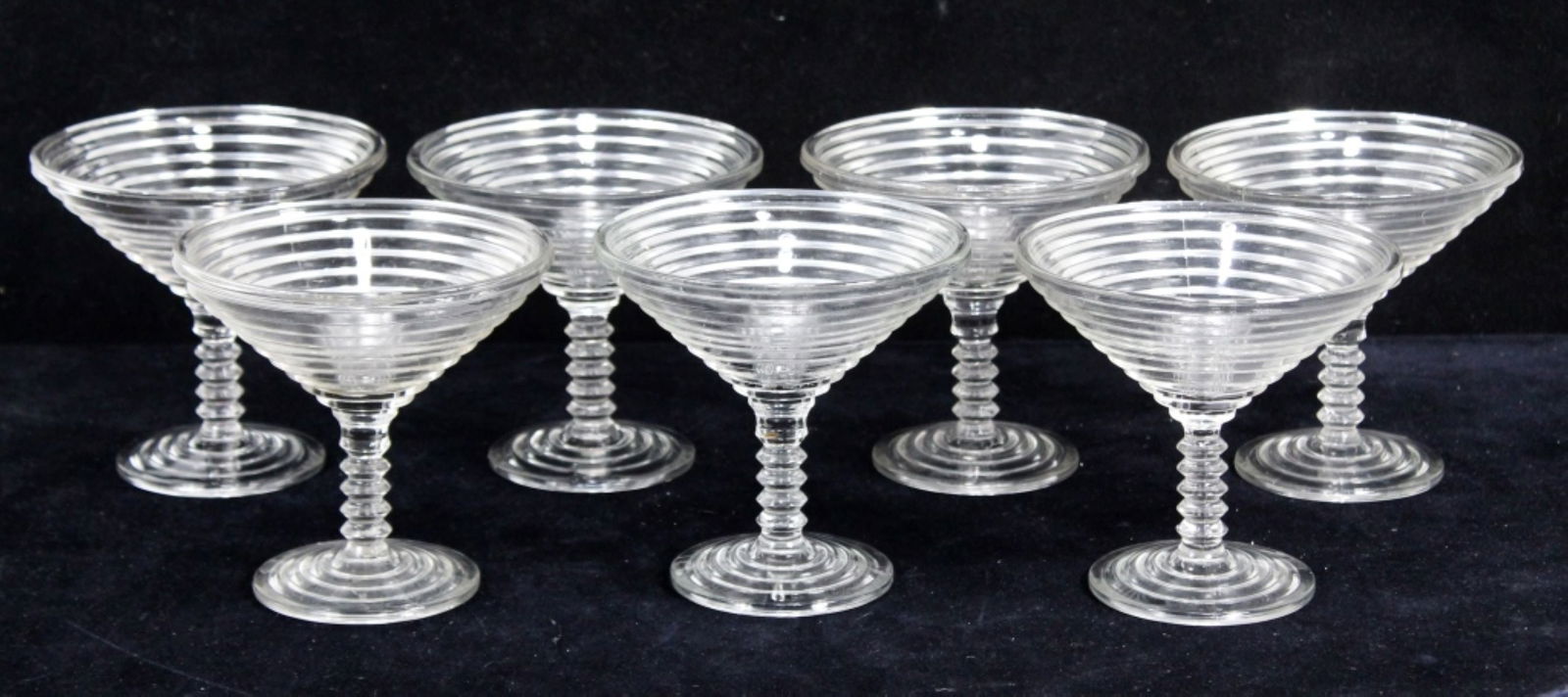 Anchor Hocking MANHATTAN Glass Martini Compotes (1 of 5)
