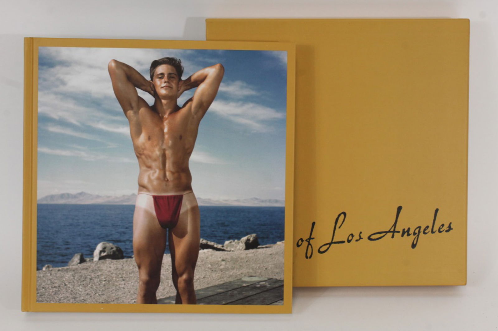 Bruce of Los Angeles Outside / Inside Aletti: "Bruce of Los Angeles: Inside / Outside", by Vince Aletti. First edition hardcover published by Antonius Press, 2008. Color photographs of male nude models outside and inside by Bruce Bellas. 232 page