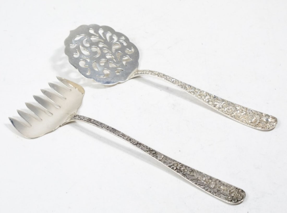 S. Kirk & Son REPOUSSE Sterling Serving Pieces (1 of 5)