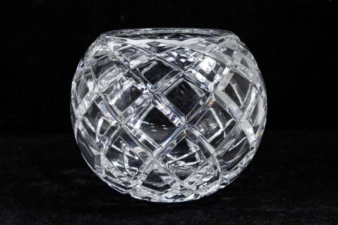 Tiffany & Co Crystal Rose Bowl Vase (1 of 5)