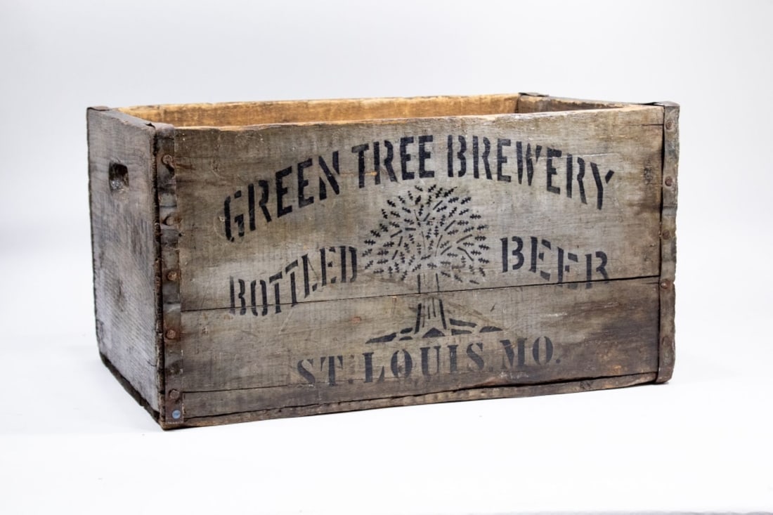Pre-Prohibition Green Tree Brewery Beer Crate (1 of 10)