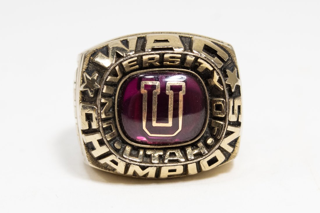 University of Utah WAC Championship Ring 1986 (1 of 6)