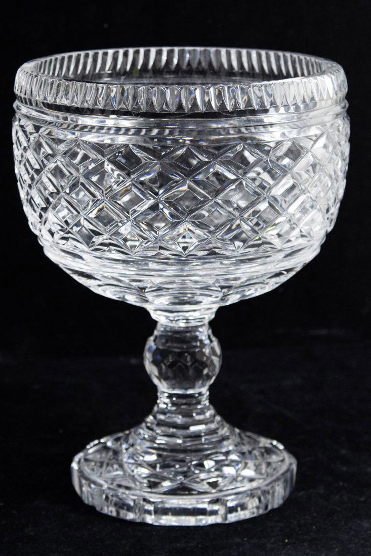 Tyrone Irish Crystal Large Footed Compote Bowl (1 of 5)