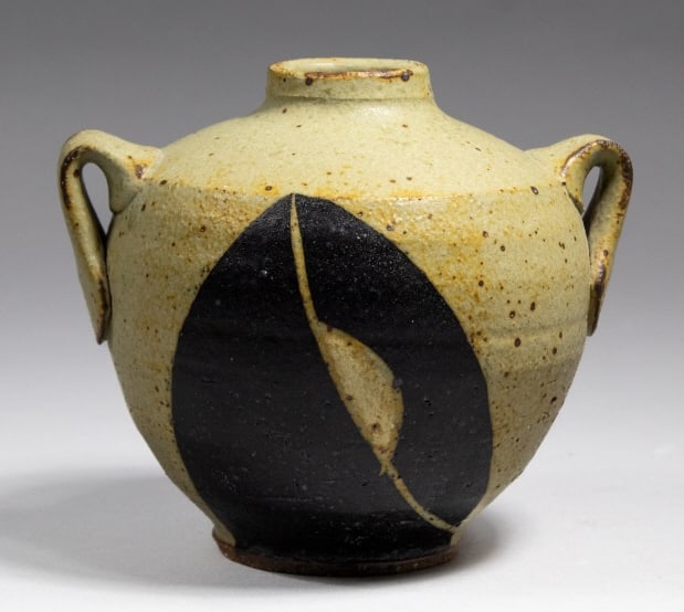 Sequoia Miller Studio Pottery Handled Jar Vase (1 of 10)