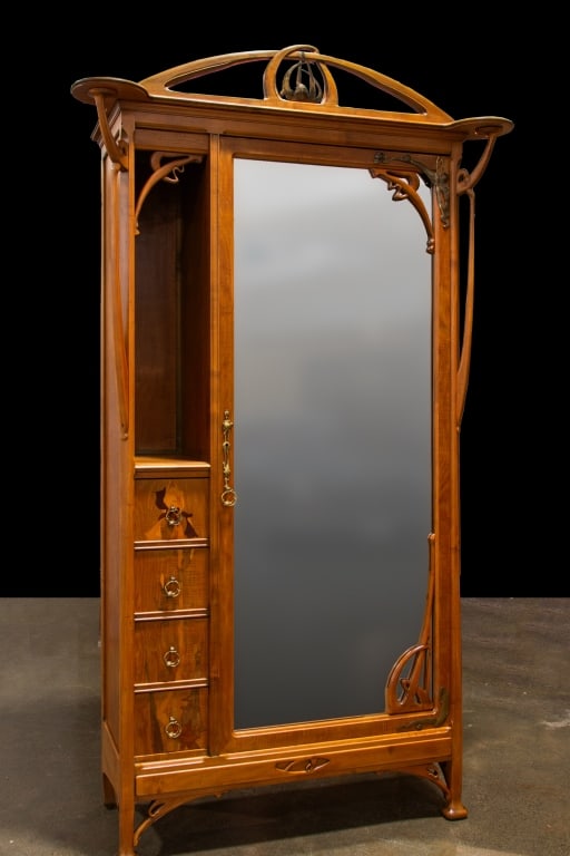 Louis Majorelle Art Nouveau Armoire 1915 (1 of 12)